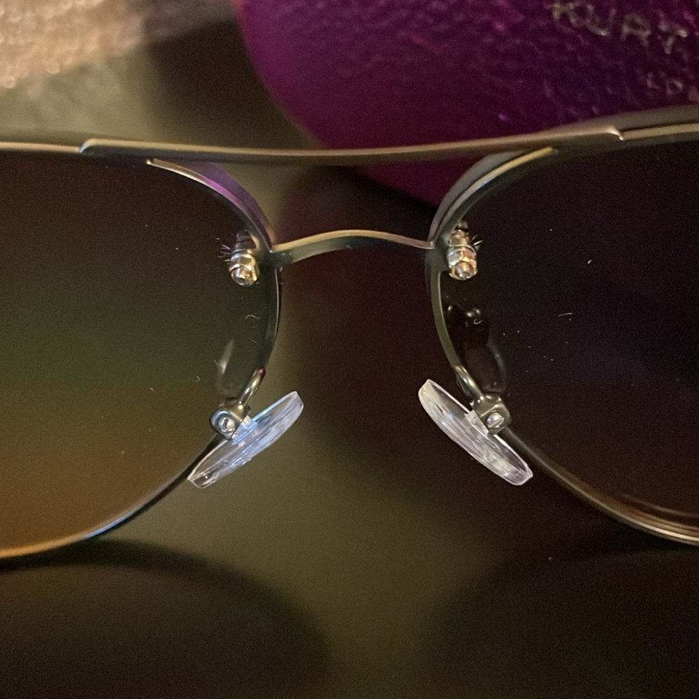 Kurt Geiger London  KGL1002 Shoreditch 60mm Gradient Aviator Sunglasses 😎 - Picture 6 of 13